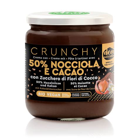 Crema Crunchy Con Nocciole 50 Cacao