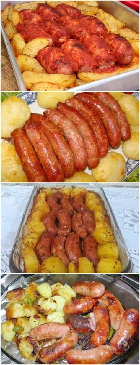 Receita De LinguiÇa Com Batata Ao Forno Para Aquele AlmoÇo Especial Veja Aquilave Bem As