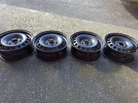 Čelične Felge 15 Rupe 5x112 Original Vw Ag 4 Kom