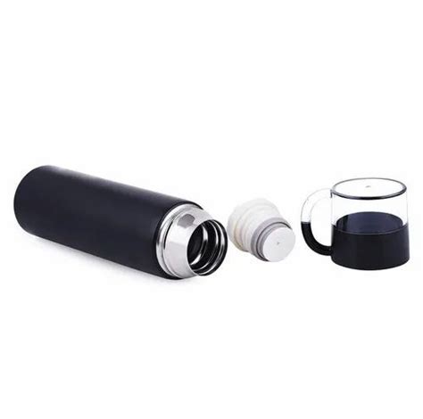 Black Vacuum Insulated Hot And Cold Double Wall Thermo Steel Bottle Capacity 500 Ml At Rs 280