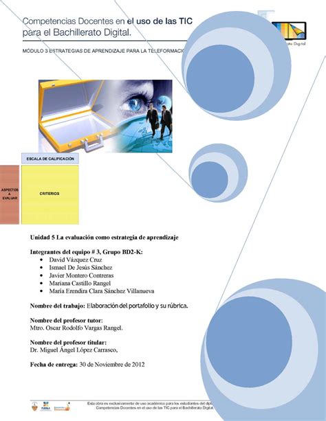 Calam O Portafolio De Evidencias Bachillerato Digital 53053 Hot Sex