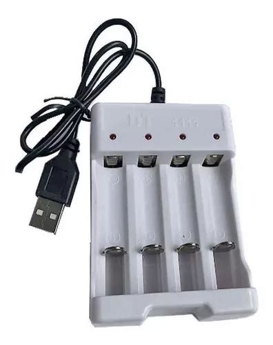 Cargador De Pilas Aa Aaa Usb Para Pilas