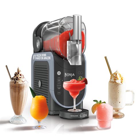 ninja slushi  rapidchill technology  oz frozen drink slushie