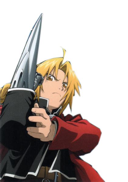 An Anime Character Holding A Knife In His Hand