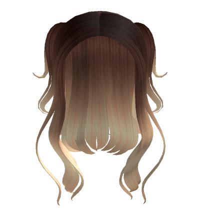 Brown To Blonde Stylish Wavy Girl Hair Roblox