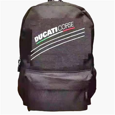 Ducati Backpack 2 Black – Brands Megastore
