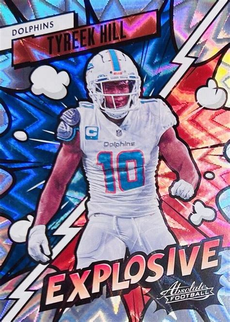 Tyreek Hill 2023 Absolute #33 Explosive Price Guide - Sports Card Investor