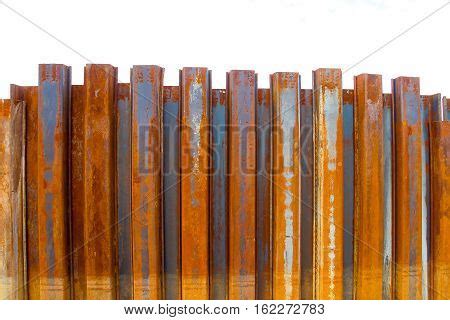 Sheet Pile Wall Steel Image & Photo (Free Trial) | Bigstock