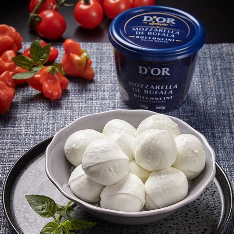 Bocconcini Mozzarella de Búfala 155g - D'or Seleção