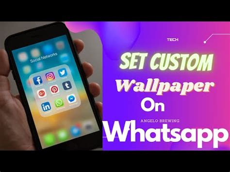 Set Custom Wallpaper On Whatsapp Newtrickswhatsapp Whatsapp