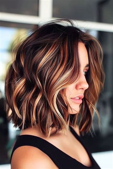 Gorgeous Dark Brown Hair With Blonde Highlights Ideas The Hairst Dark Brown Hair With