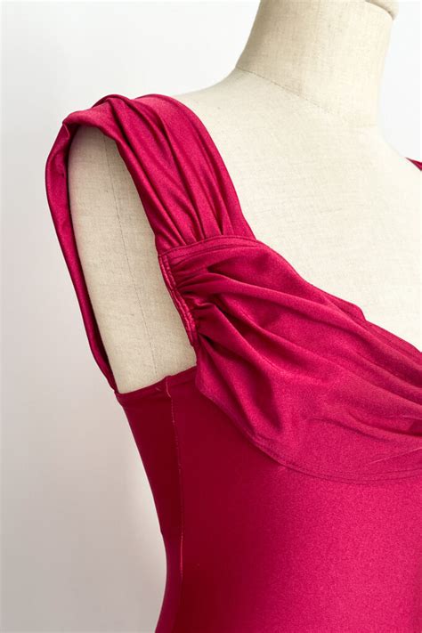 CHANTAL THOMASS 1992 Hot Pink Swimsuit XS S Emerieu