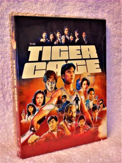 TIGER CAGE COLLECTION Blu Ray 2023 NE Donnie Yen Martial Arts