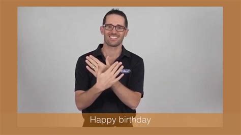 how to sign happy birthday in auslan - Jeanice Randall