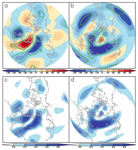 A Winter Atmospheric Northward Total Energy Flux Anomalies 10⁸ W
