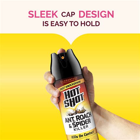 Snapklik Hot Shot Ant Roach Spider Killer Spray Kills Roaches