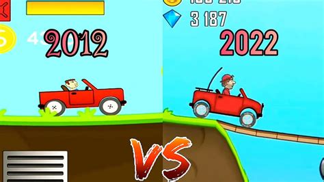 Hill Climb Racing Old Version Vs Latest Version 10 Years Of