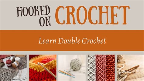 Hooked On Crochet Double Crochet Youtube