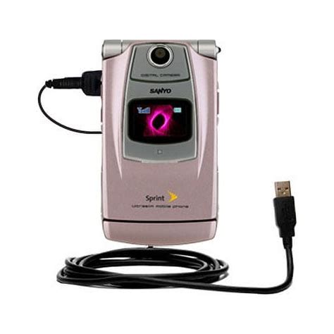 Classic Straight USB Cable Suitable For The Sanyo Katana LX DLX With Power Hot Sync And Charge