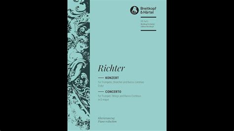 Richter Concerto Per Tromba Archi E B C In Re Maggiore Claude De