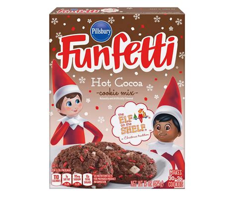 Pillsbury Funfetti The Elf On The Shelf Hot Cocoa Cookie Mix Oz Big Lots