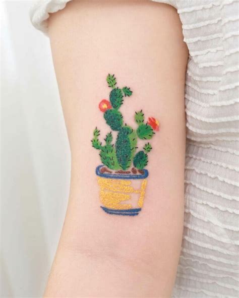 101 Best Cute Cactus Tattoo Ideas That Will Blow Your Mind