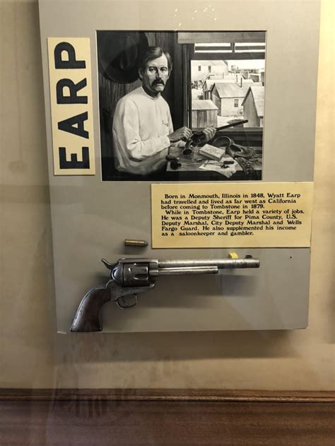 Wyatt Earps Pistol Tombstone Courthouse Tombstone Arizona