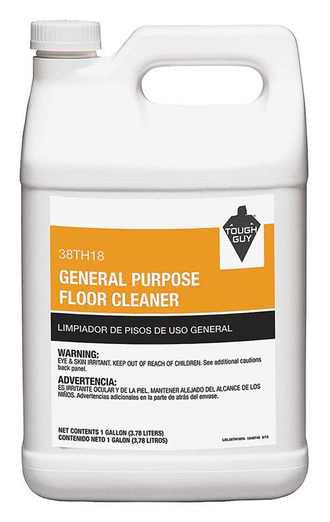 Tough Guy 1 Gal Floor Cleaner 1 Ea 38th181048434 Grainger
