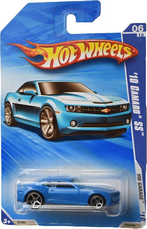 Amazon Hot Wheels Garage Series Camaro Ss Blue Toys Games