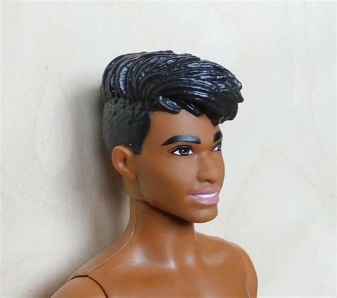 Mattel Barbie Puppe Fashionistas Ken Dunkelbraune Haare Nude Neu My XXX Hot Girl