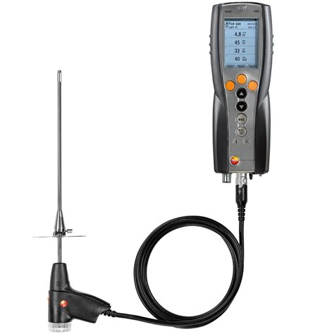 Газоанализатор testo 340 для котлов, контроля промышленных выбросов O2