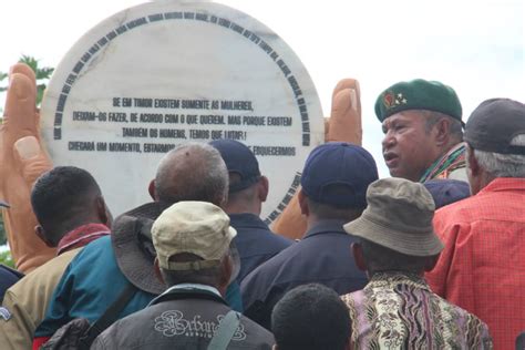 Falur Inaugura Monumentu Levantamentu Buanurak Viqueque Tatoli