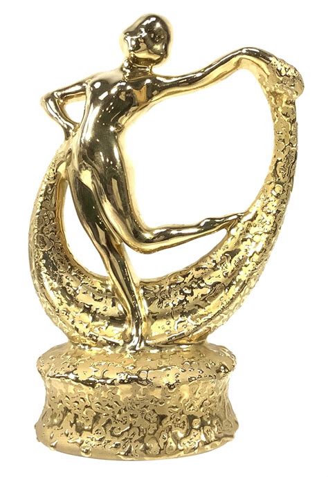 Lot 1940s Art Deco 22K Gold Nude Porcelain Figurine