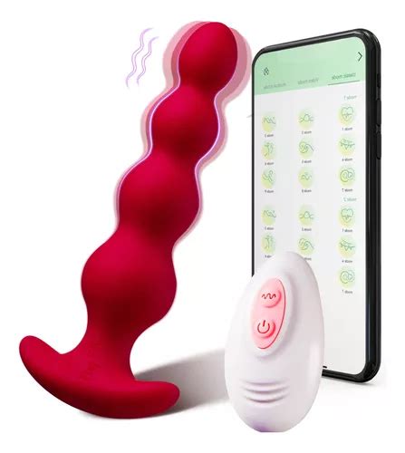 Vibrador Plug Anal Próstata Masajeador Con App Control Sexo Meses sin interés