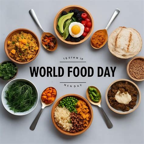 Design For World Food Day World Food Days Text Effect Template Design