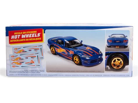 AMT Hot Wheels Dodge Viper GTS Snap Scale Model Kit AMT M BMI Karts And Parts