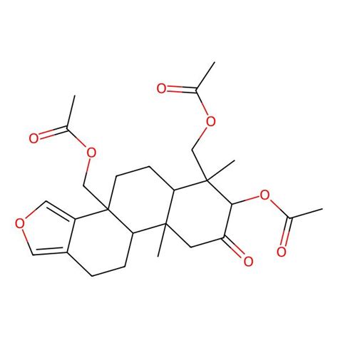 [ 3bs 6s 7r 9ar 7 Acetyloxy 3b Acetyloxymethyl 6 9a Dimethyl 8 Oxo 4 5 5a 7 9 9b 10 11