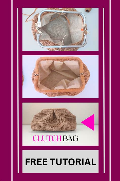Crochet bag click clack closure – Artofit