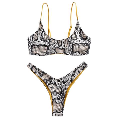 Women Triangle Bikini Tankini Set Push Up Swimwear Grandado