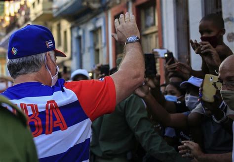 Participa D Az Canel En Acto De Apoyo De La Sociedad Civil Cubana A La