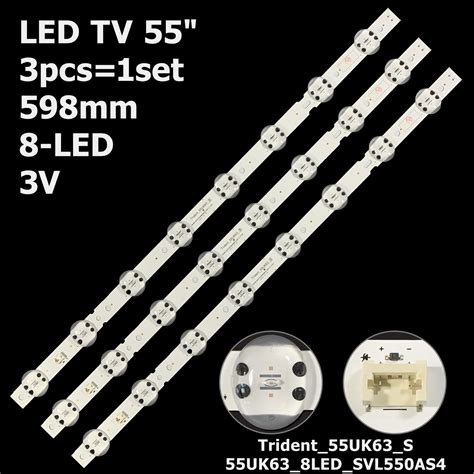 Купить LED подсветка TV 55" SSC_Trident_55UK63_S LG Innotek 55inch ...