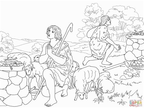 Dibujos Para Pintar De Cain Y Abel Imagui