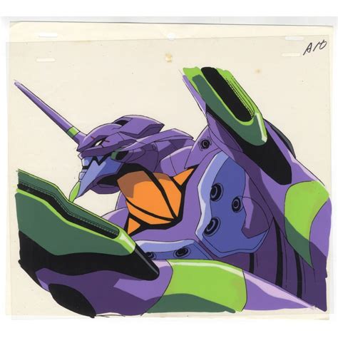 Original Neon Genesis Evangelion Eva-01 Anime Cel