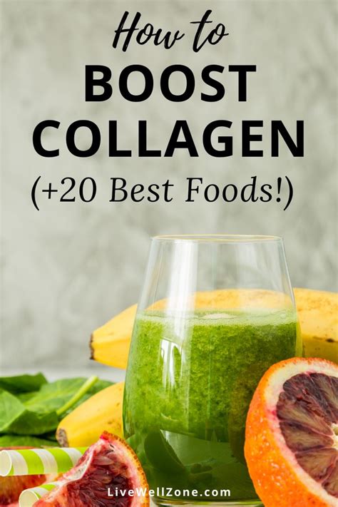 Collagen Boosting Foods Collagen Rich Foods Health Benefits Of