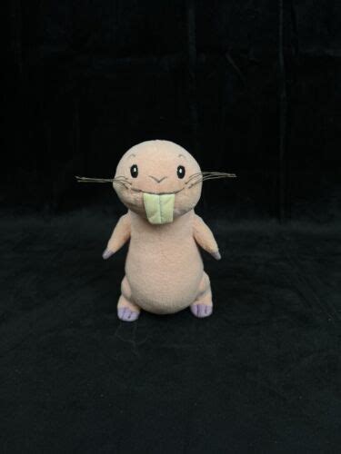 Kim Possible Naked Mole Rat Rufus Pink Plush Disney Plush