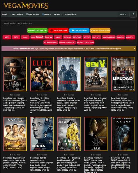 Vegamovies WordPress Theme for Movies TV Shows – Web Account Store