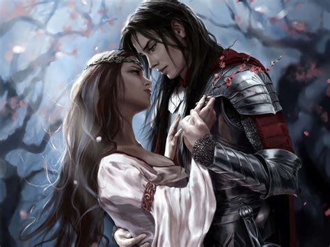 Download Romantic Couple Knight Wallpaper