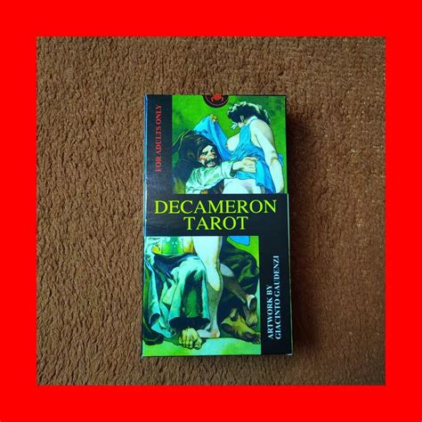 Карты таро декамерон,78 карт + инструкция, decameron tarot — ціна 174 ...