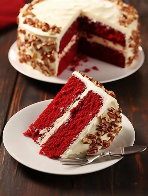 ravishing red velvet cake  heavenly cream cheese frosting