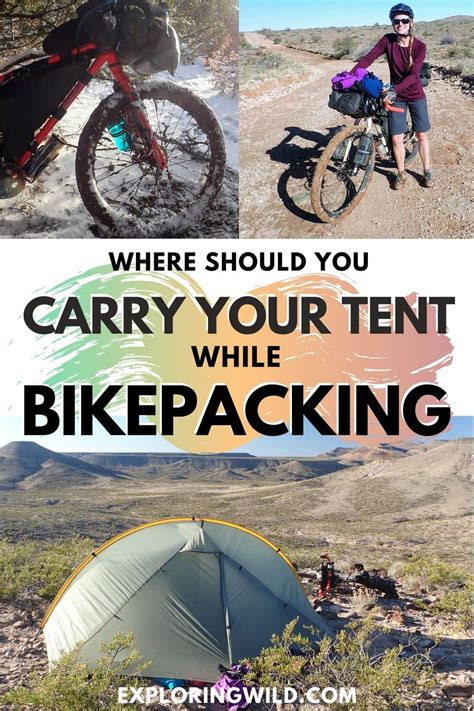 7 Ways to Carry A Tent While Bikepacking - Exploring Wild